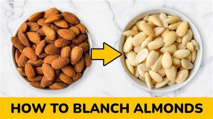 Are blanched almonds healthier?