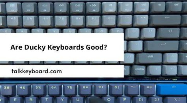 Are Ducky keyboards good?
