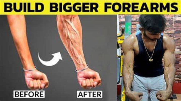 Are forearms hard to grow?
