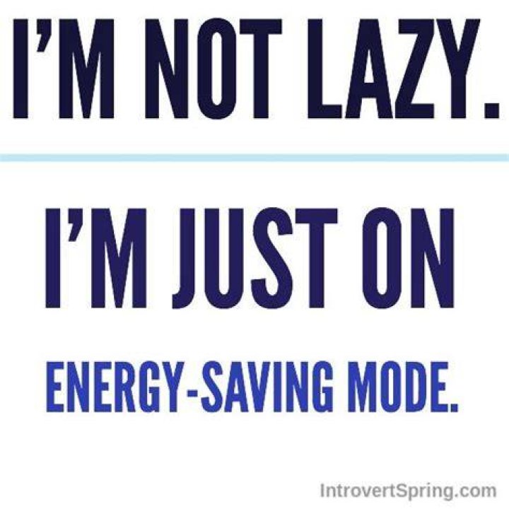 Are introverts lazy?