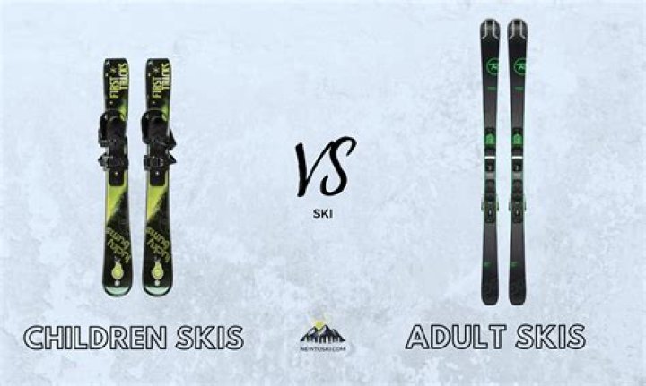 Are kids skis different than adult skis?