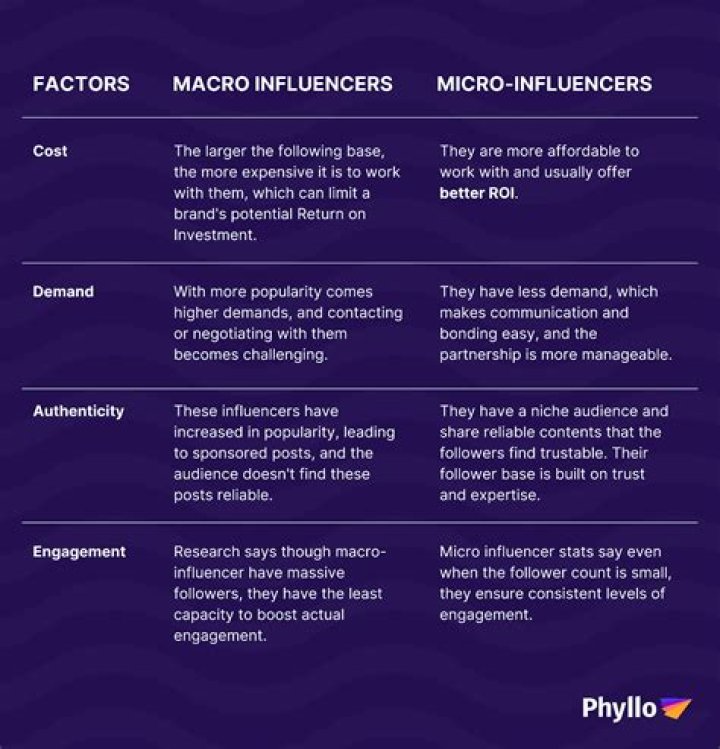 Are micro influencers better?
