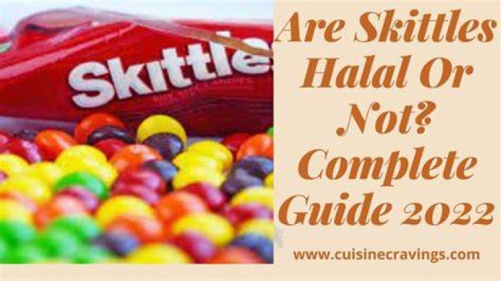 Are red Skittles halal?
