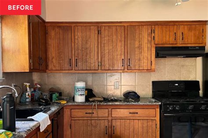 Are stained cabinets outdated?