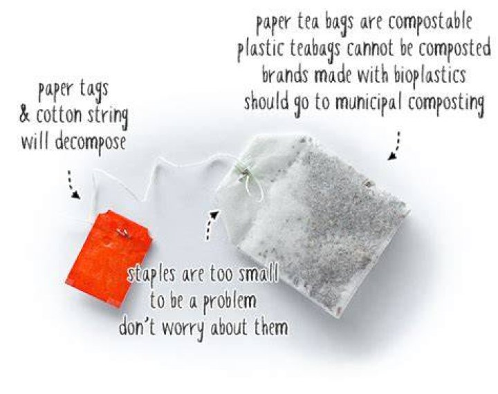 Are tea bags compostable?