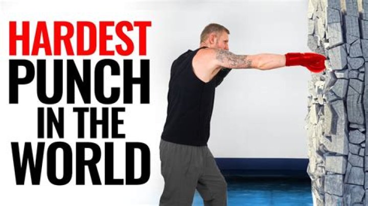 Can a human punch through concrete?