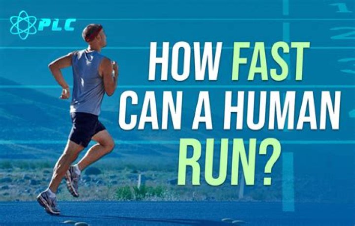 Can a human run 30 mph?