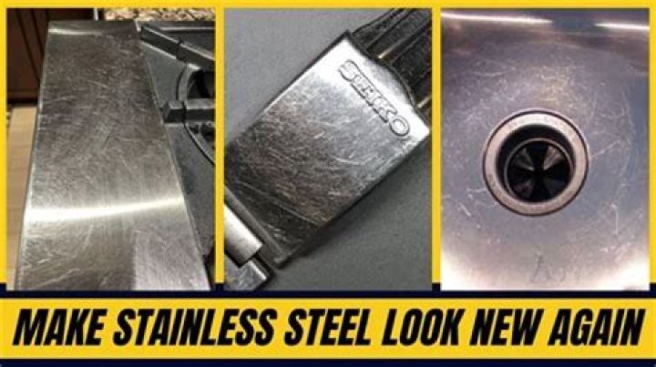 Can baking soda scratch stainless steel?
