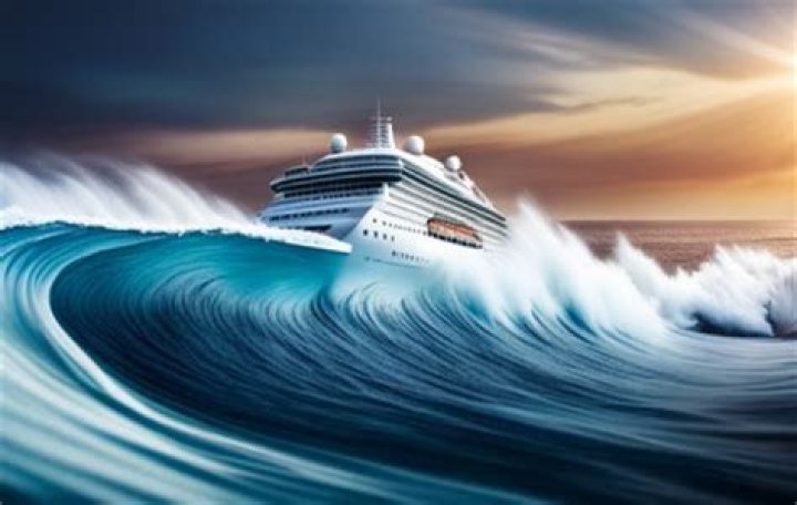 Can big waves sink a cruise ship?