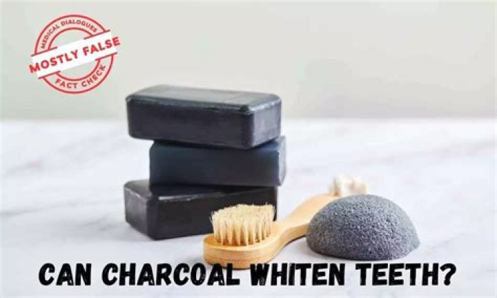 Can charcoal whiten teeth?