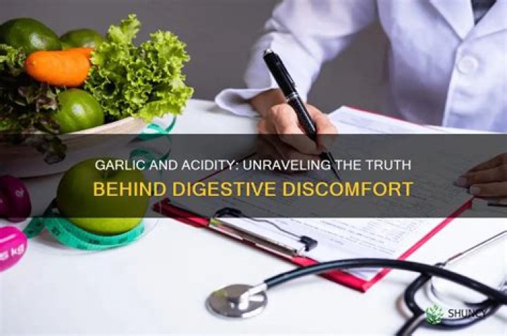 Can garlic cause acidity?
