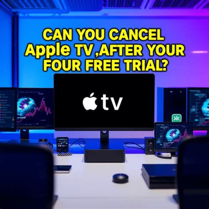 Can I cancel Apple TV after free trial?