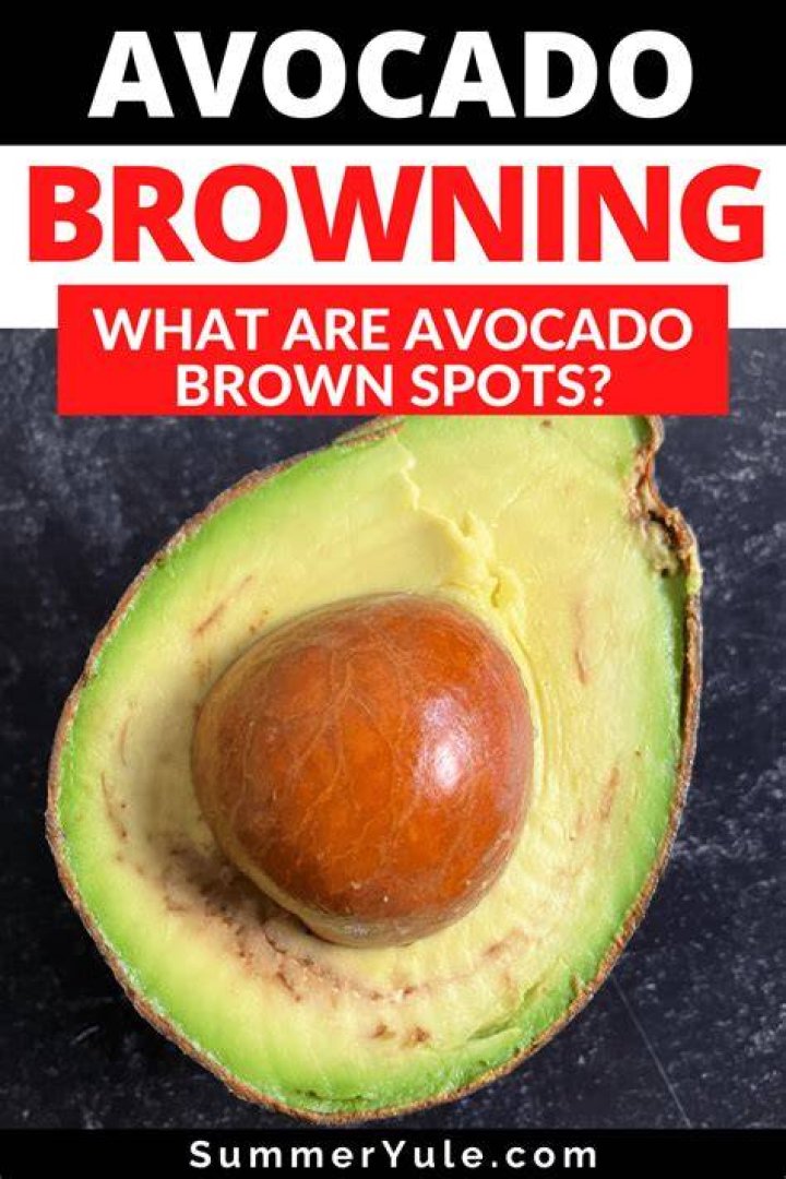 Can I eat avocado with brown strings?