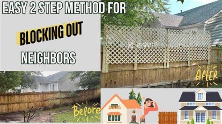 Can I lean things against my Neighbours wall?