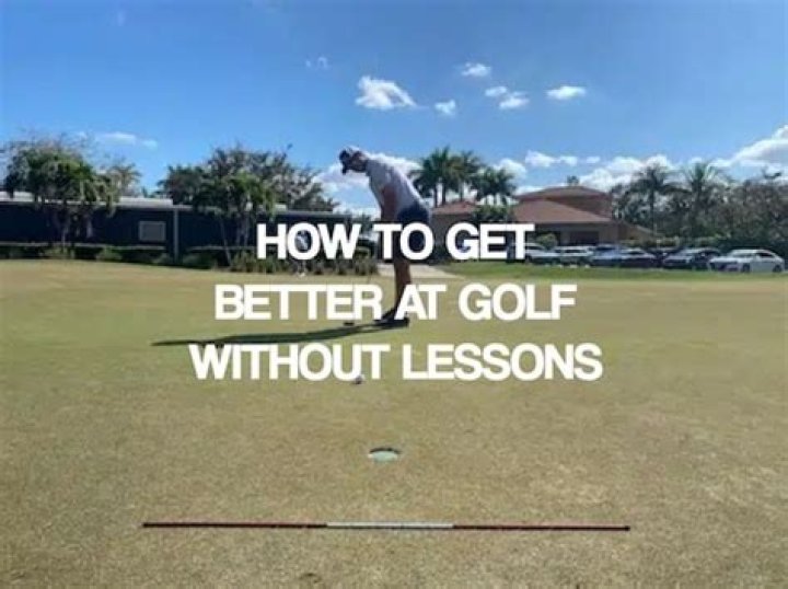 Can I learn golf without lessons?