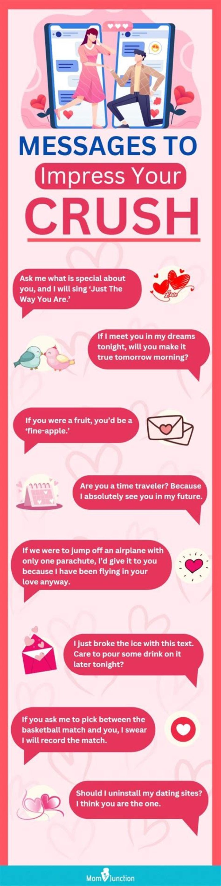 Can I message my crush?