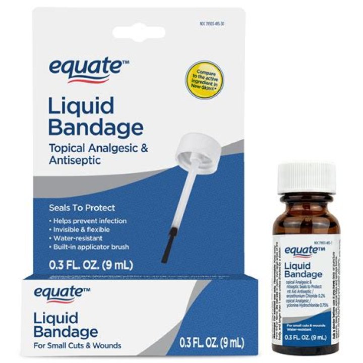Can I put liquid bandage on an open wound?