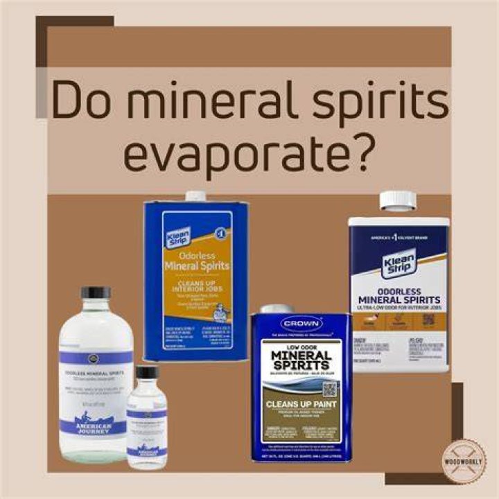 Can I sand after using mineral spirits?