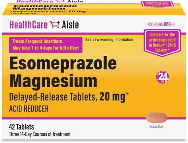 Can I take more than 40mg of esomeprazole?