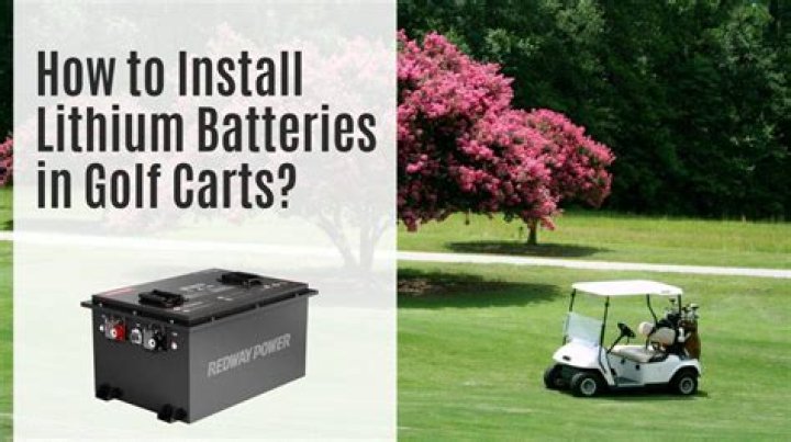 Can I use bottled water in my golf cart batteries?