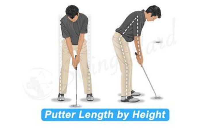 Can I use my putter to line up your putt?