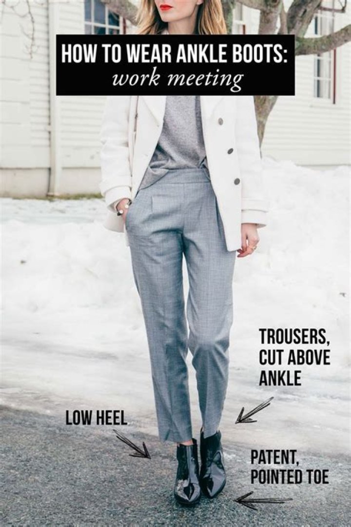 Can I wear ankle boots with ankle pants?