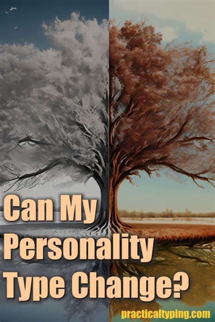 Can my personality type change?