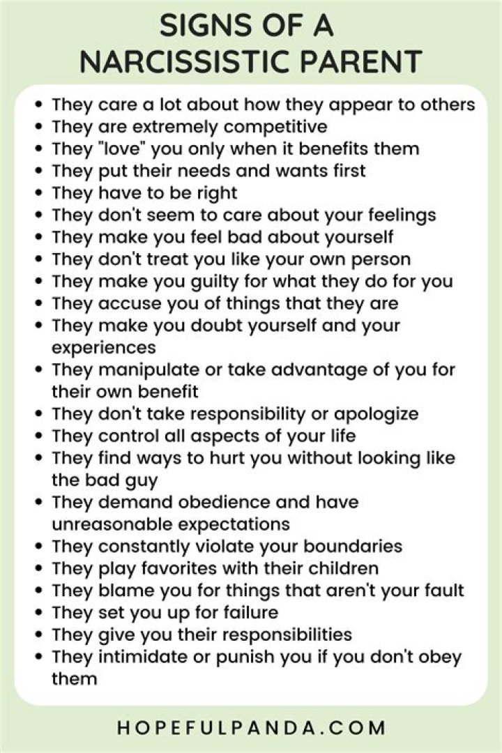 Can narcissists be a good parent?