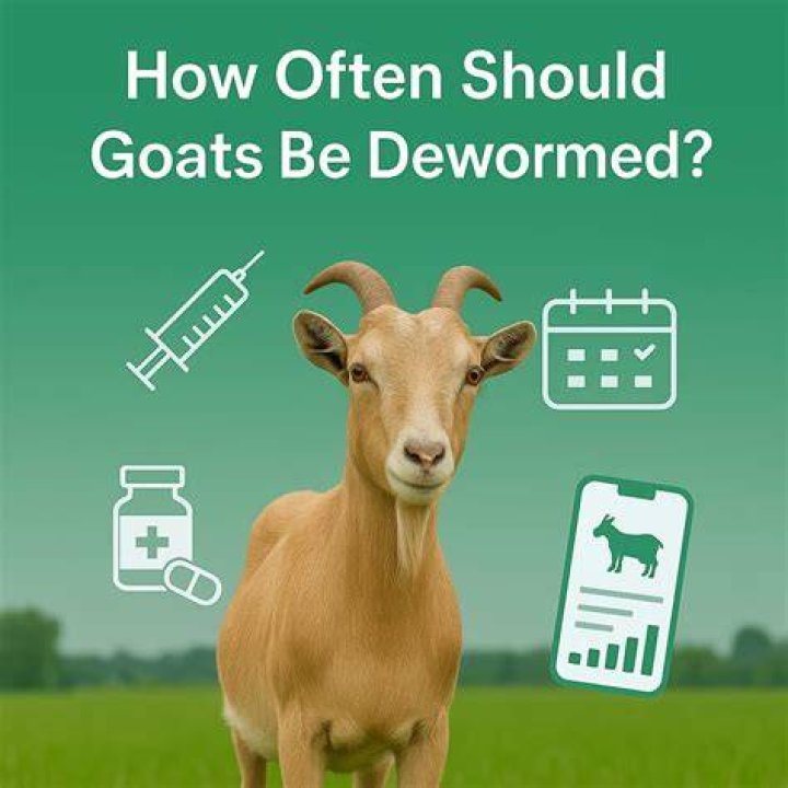 Can nursing goats be dewormed?