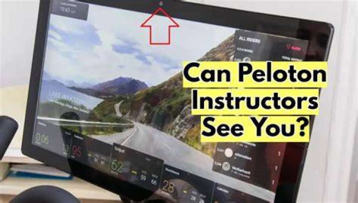 Can Peloton instructors see you?