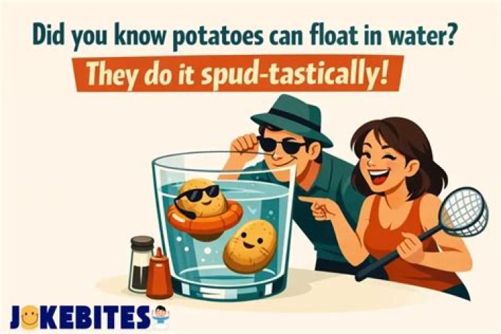 Can potatoes float water?