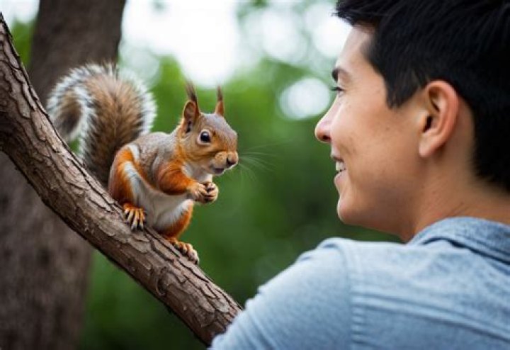 Can squirrels be friendly to humans?