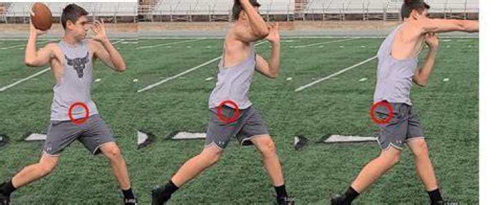Can the QB hand off to the center?