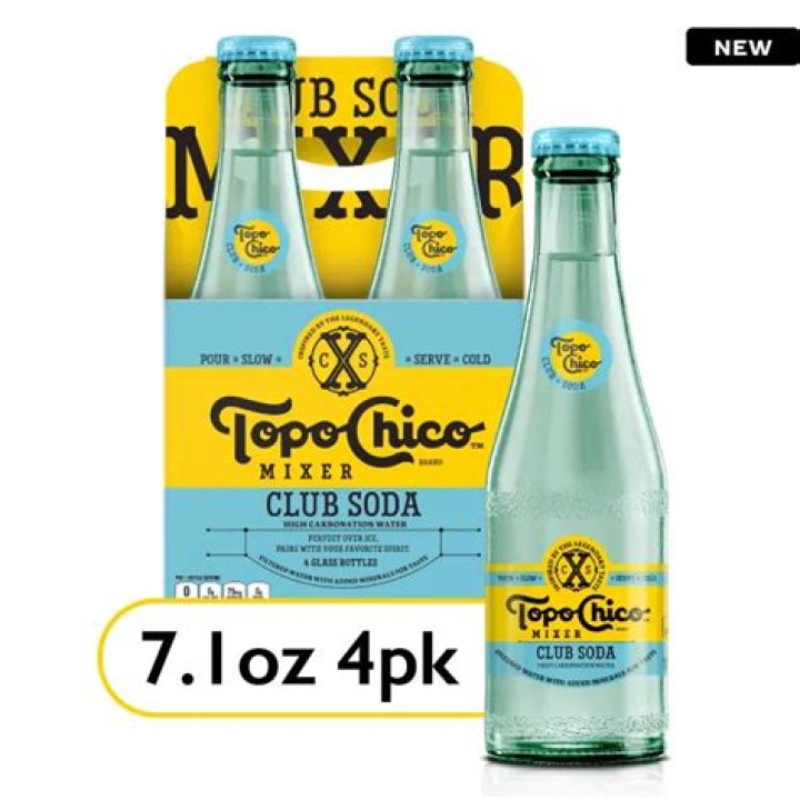 Can Topo Chico replace club soda?