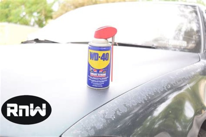 Can WD 40 remove scratches on car?