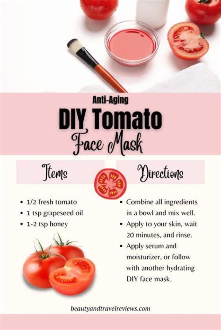 Can we use curd and tomato for face?