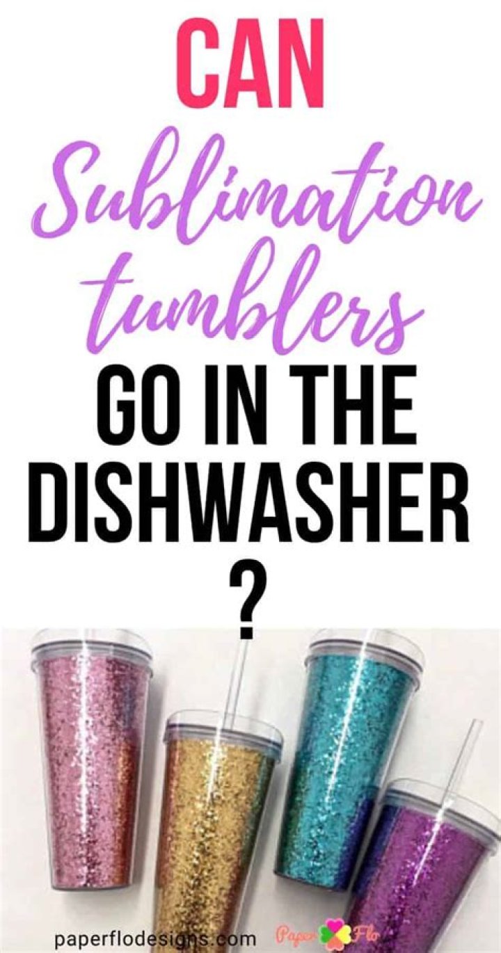 Can Yeti tumblers go in the dishwasher?