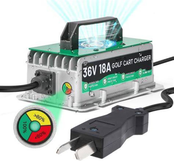 Can you charge a 36 V golf cart with a 48 V charger?