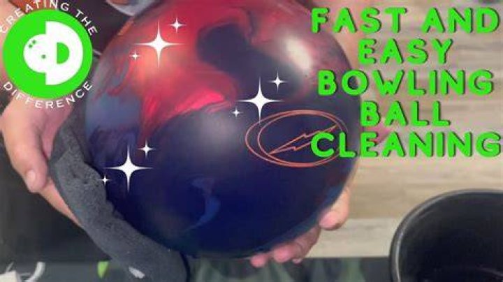 Can you clean a bowling ball with acetone?