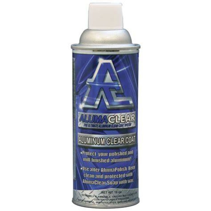 Can you clear coat over polished aluminum?