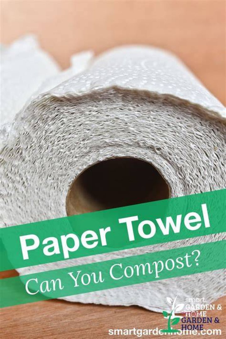Can you compost paper towels?