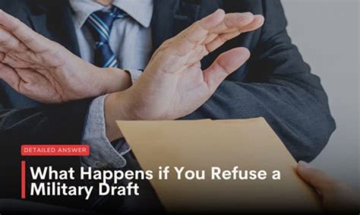 Can you decline a military draft?