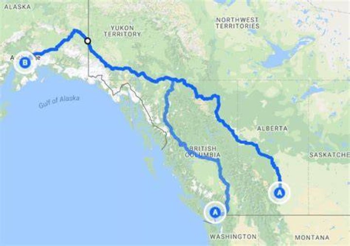 Can you drive through Canada to Alaska without a passport?