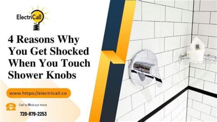 Can you get shocked in the shower?