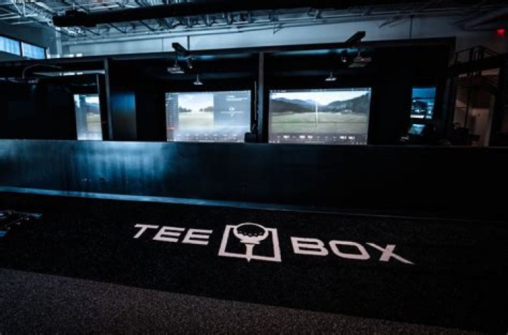 Can you hit behind the tee box?