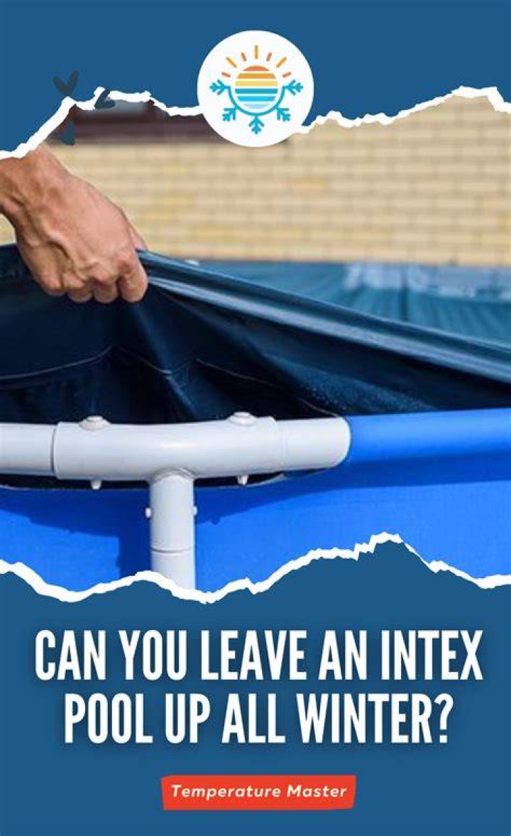 Can you leave an Intex pool up all winter?