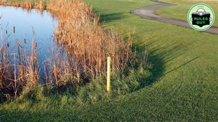 Can you move a red stake in golf?