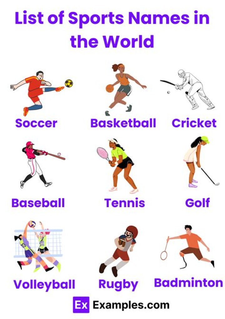 Can you name three sports that use boards?