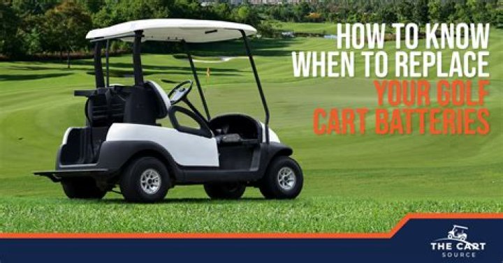 Can you replace bad golf cart batteries?