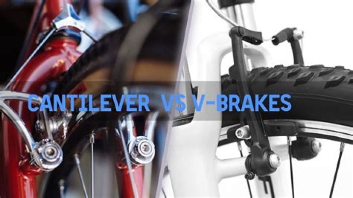 Can you replace V brakes with cantilever brakes?